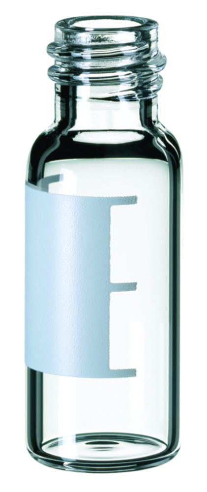 Clear Glass Screw Type Vial with Label AI-46