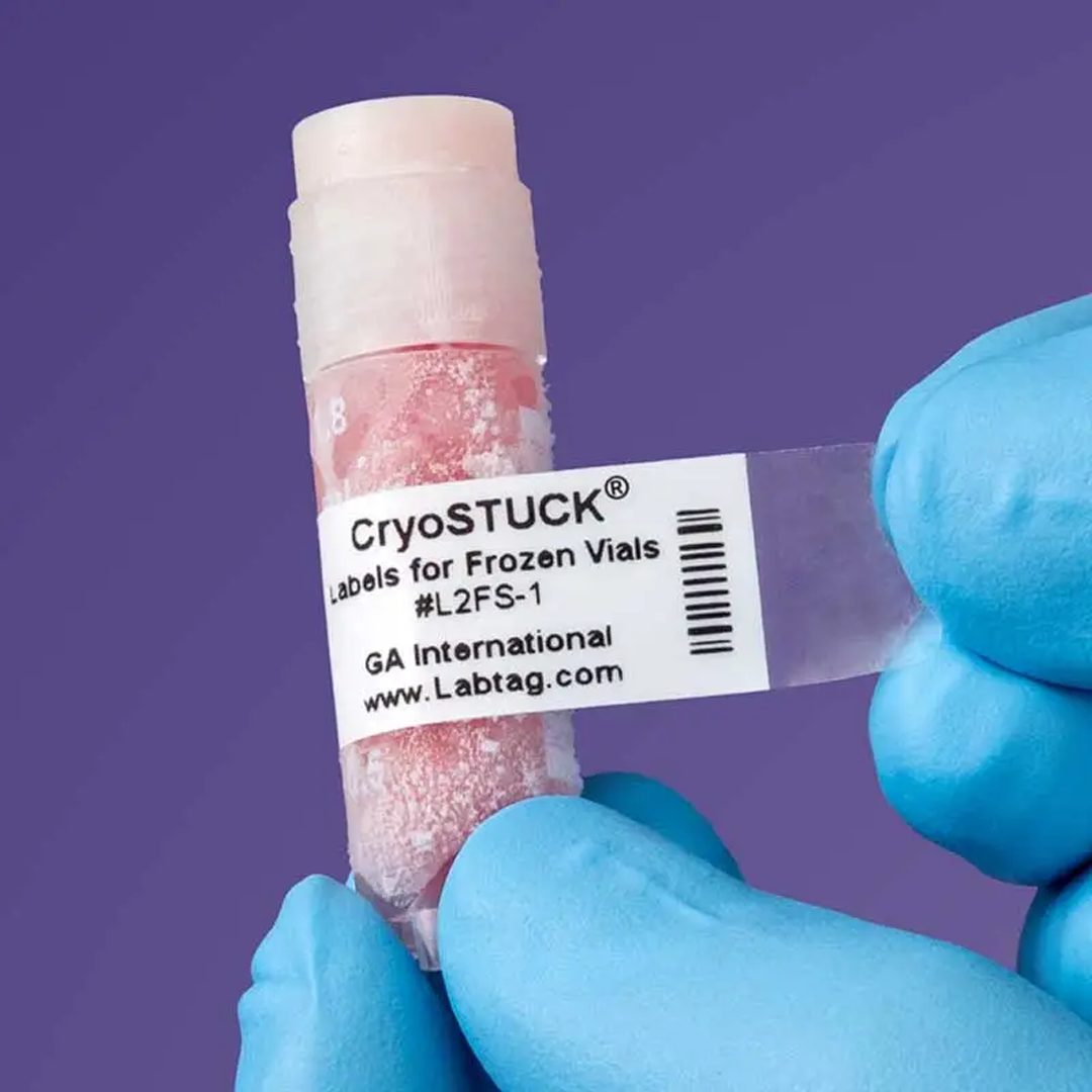Cryo Labels for Frozen Vials PL-21