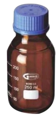 Reagent Bottle Amber screw cap GL-32
